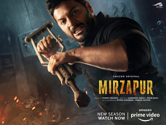 1000 piece jigsaw puzzle for tv poster: Mirzapur, ver8