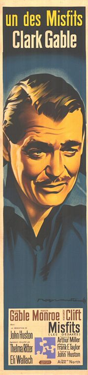 the movie poster: The Misfits (1961) ver3