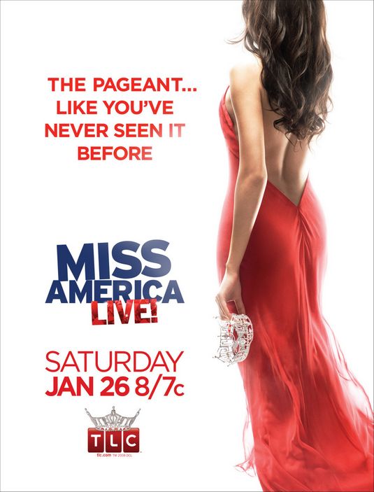 1000 piece jigsaw puzzle for tv poster: Miss America 2008