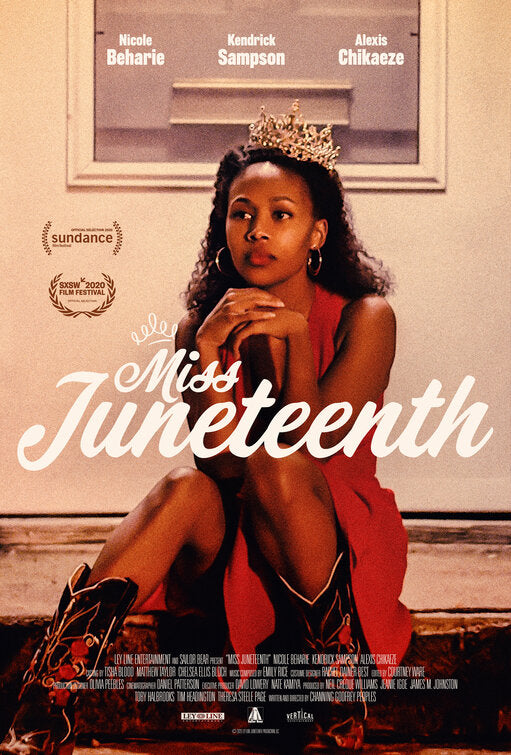 1000 piece jigsaw puzzle for the movie poster: Miss Juneteenth (2020)