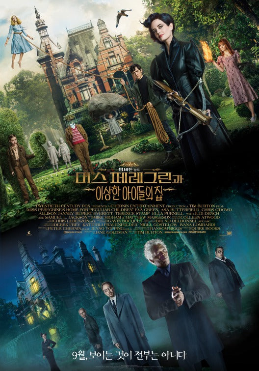1000 piece jigsaw puzzle for the movie poster: Miss Peregrine's Home for Peculiar Children (2016) ver12