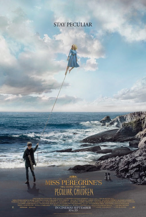 1000 piece jigsaw puzzle for the movie poster: Miss Peregrine's Home for Peculiar Children (2016) ver2
