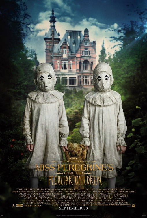 1000 piece jigsaw puzzle for the movie poster: Miss Peregrine's Home for Peculiar Children (2016) ver9
