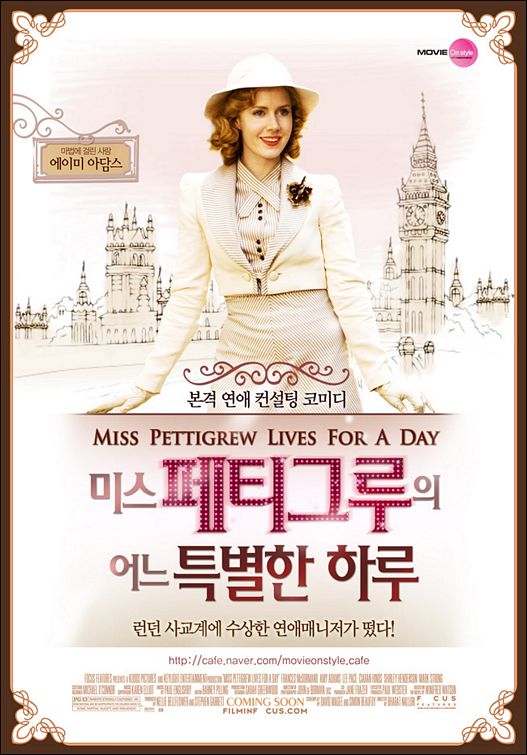 the movie poster: Miss Pettigrew Lives for a Day (2008) ver3