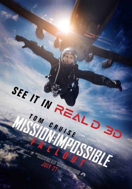 1000 piece jigsaw puzzle for the movie poster: Mission: Impossible - Fallout (2018) ver14