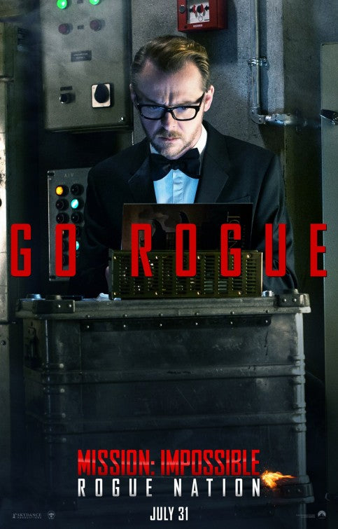 1000 piece jigsaw puzzle for the movie poster: Mission: Impossible - Rogue Nation (2015) ver8