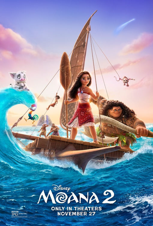 1000 piece jigsaw puzzle for the movie poster: Moana 2 (2024) ver6