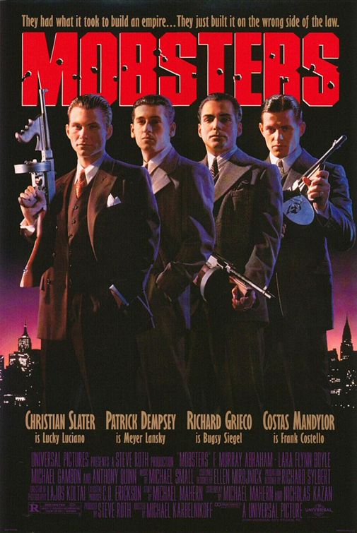 the movie poster: Mobsters (1991)