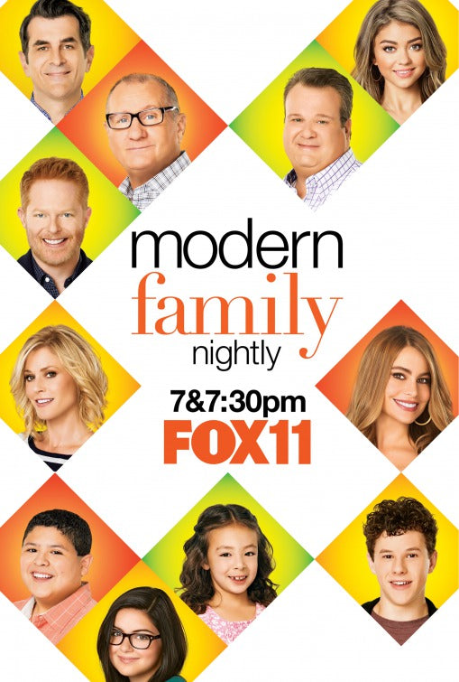 1000 piece jigsaw puzzle for tv poster: Modern Family, ver13