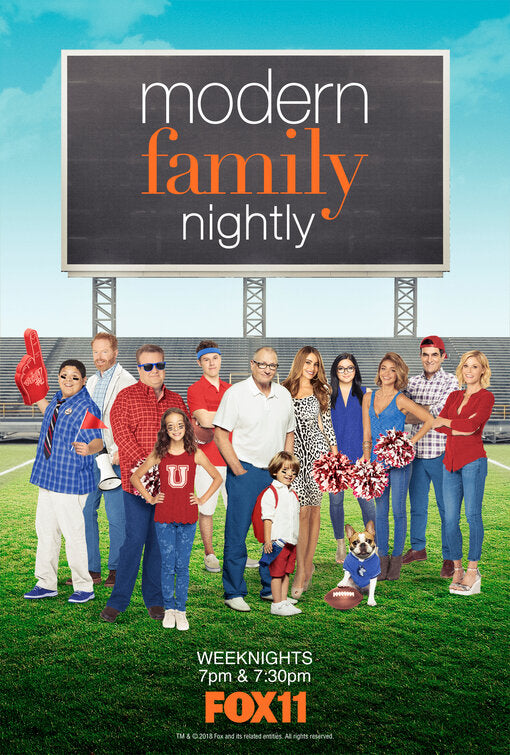 1000 piece jigsaw puzzle for tv poster: Modern Family, ver16