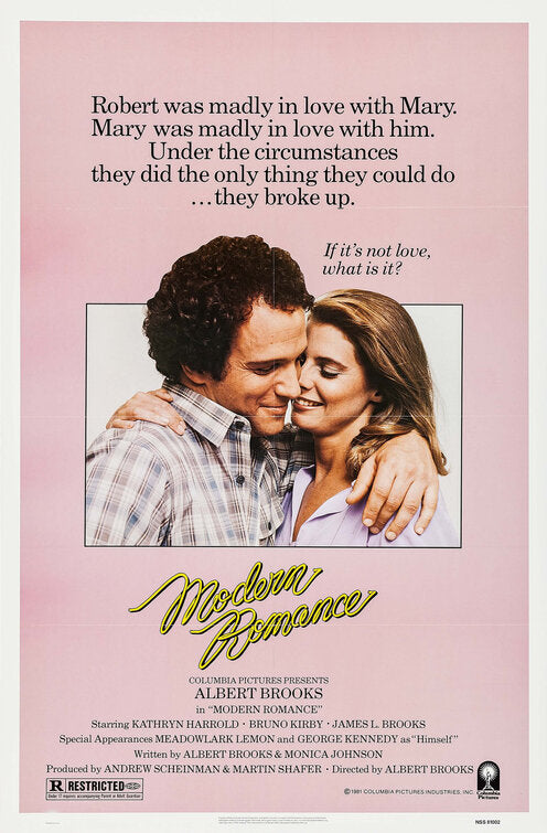 the movie poster: Modern Romance (1981)