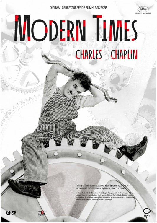 1000 piece jigsaw puzzle for the movie poster: Modern Times (1936) ver2