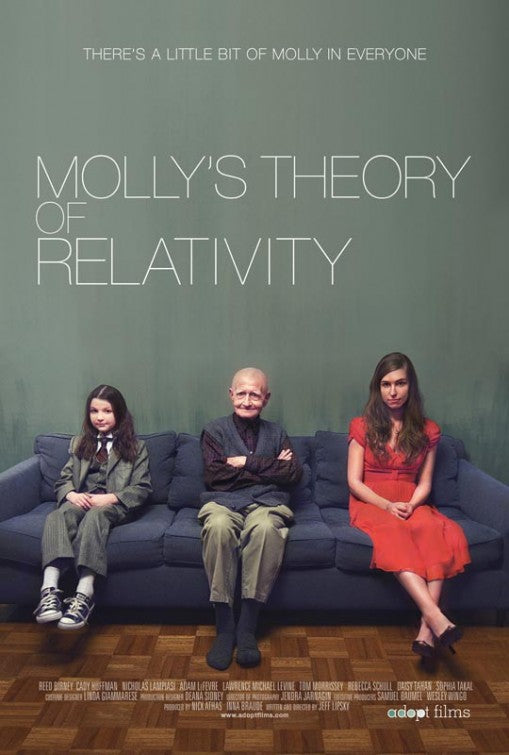 1000 piece jigsaw puzzle for the movie poster: Molly's Theory of Relativity (2013)