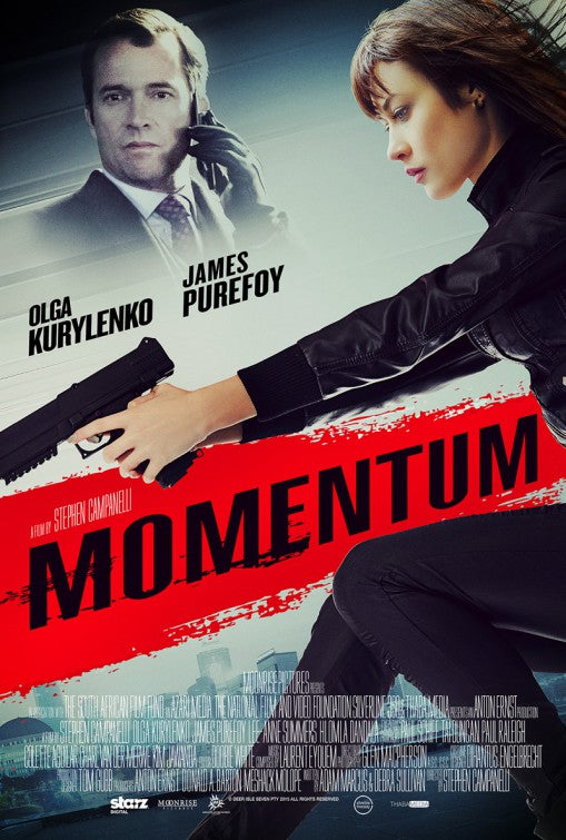 1000 piece jigsaw puzzle for the movie poster: Momentum (2015) ver2