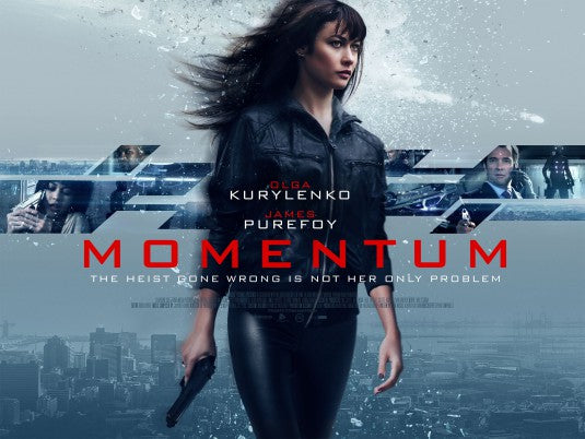 1000 piece jigsaw puzzle for the movie poster: Momentum (2015) ver3