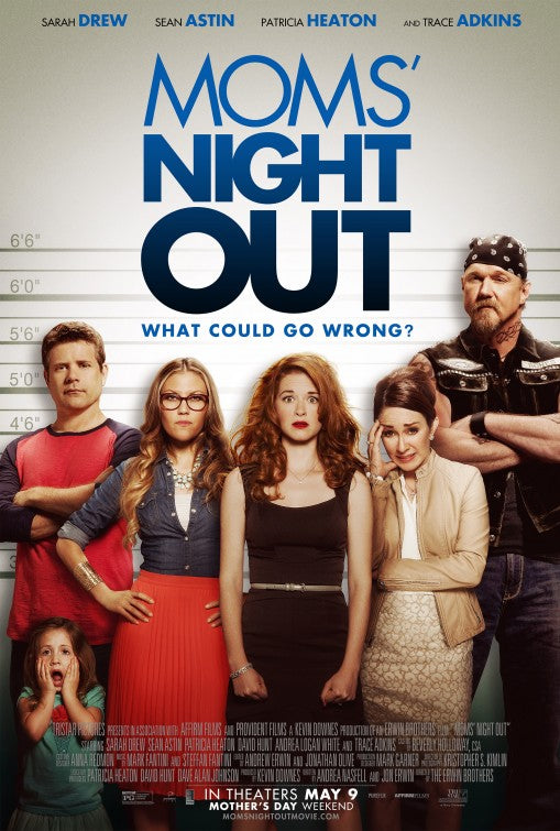 1000 piece jigsaw puzzle for the movie poster: Moms' Night Out (2014)