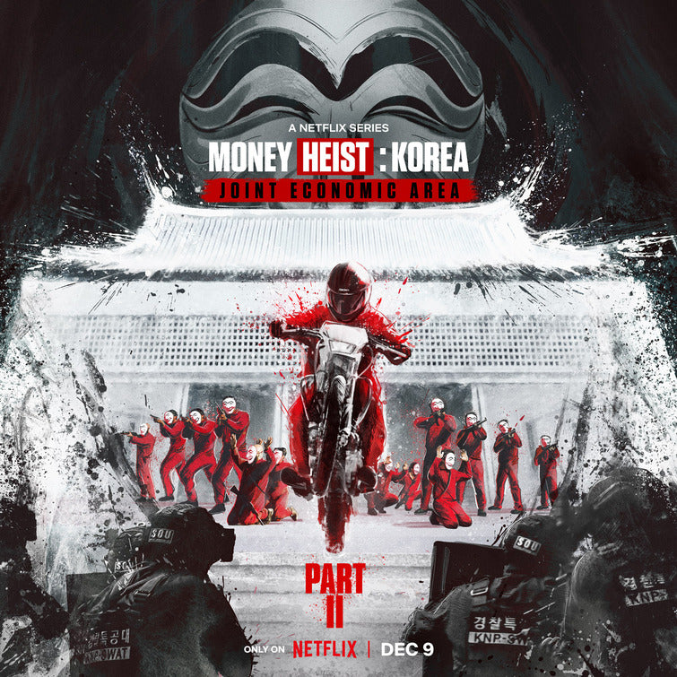 1000 piece jigsaw puzzle for tv poster: Money Heist: Korea - Joint Economic Area, ver12