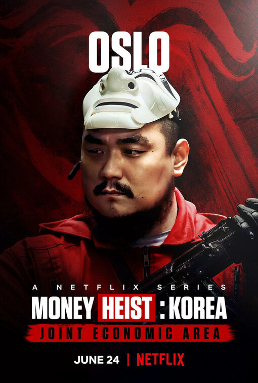 1000 piece jigsaw puzzle for tv poster: Money Heist: Korea - Joint Economic Area, ver8