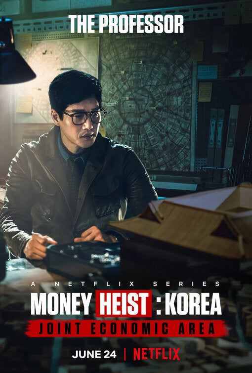1000 piece jigsaw puzzle for tv poster: Money Heist: Korea - Joint Economic Area, ver9