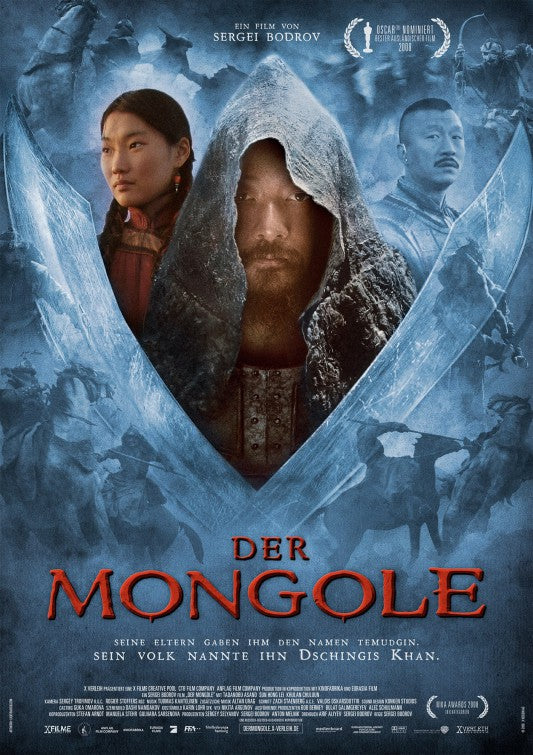 1000 piece jigsaw puzzle for the movie poster: Mongol (2008) ver6