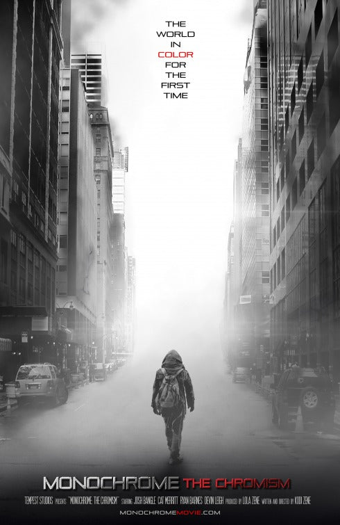 1000 piece jigsaw puzzle for the movie poster: MONOCHROME: The CHROMISM (2018) ver2
