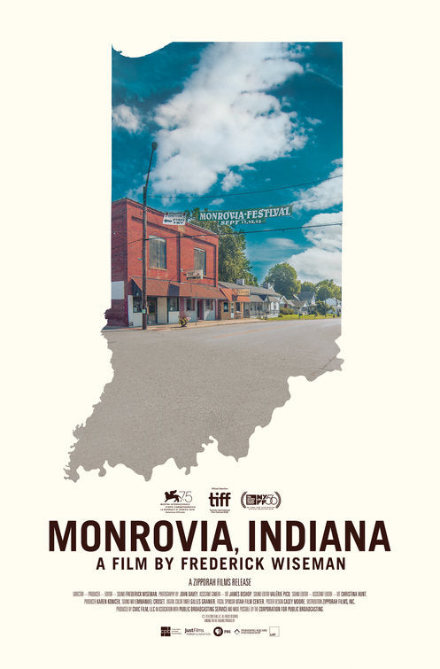 1000 piece jigsaw puzzle for the movie poster: Monrovia, Indiana (2018)