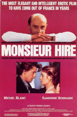 the movie poster: Monsieur Hire (1990)
