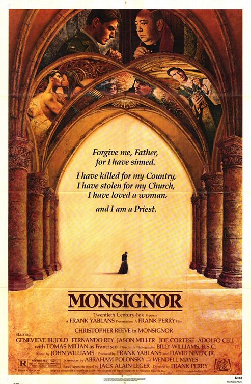 the movie poster: Monsignor (1982)