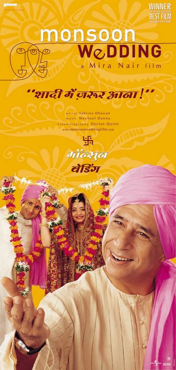 the movie poster: Monsoon Wedding (2002) ver7