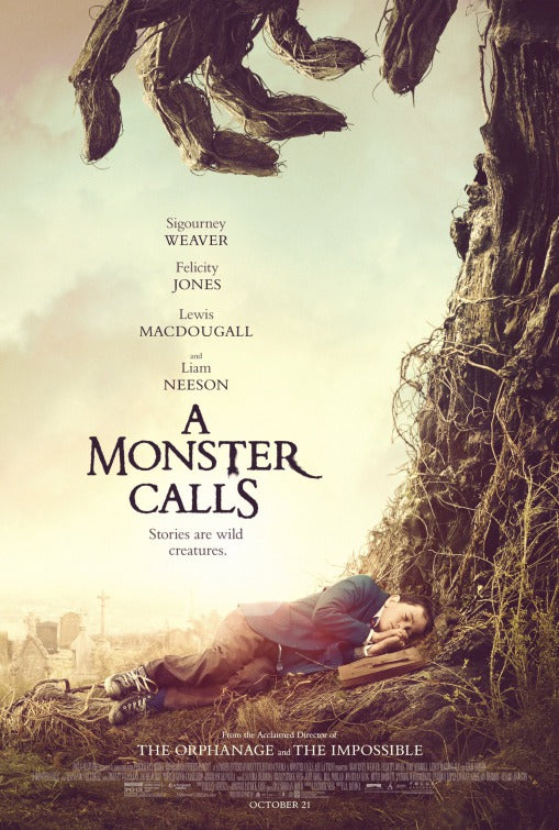 1000 piece jigsaw puzzle for the movie poster: A Monster Calls (2016)