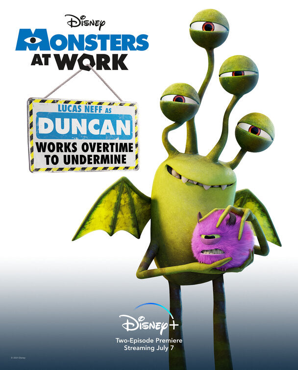1000 piece jigsaw puzzle for tv poster: Monsters at Work, ver3