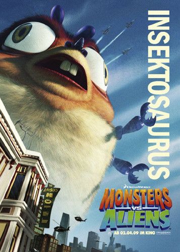 the movie poster: Monsters vs. Aliens (2009) ver12