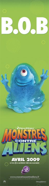 the movie poster: Monsters vs. Aliens (2009) ver16