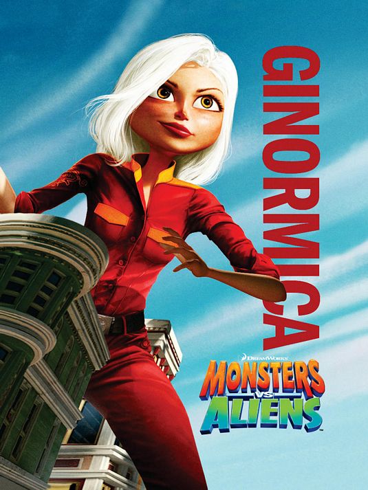 the movie poster: Monsters vs. Aliens (2009) ver4