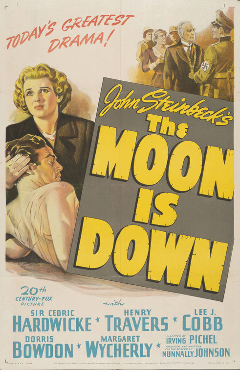 1000 piece jigsaw puzzle for the movie poster: The Moon Is Down (1943)