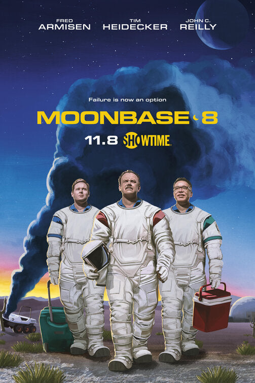 1000 piece jigsaw puzzle for tv poster: Moonbase 8
