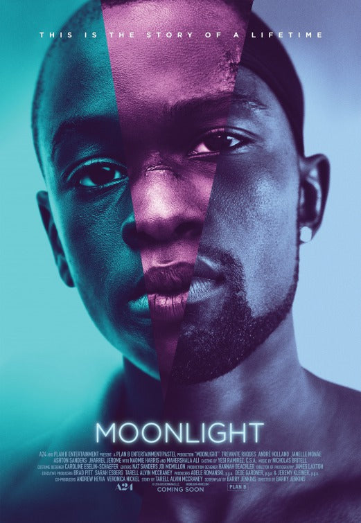 1000 piece jigsaw puzzle for the movie poster: Moonlight (2016) ver2