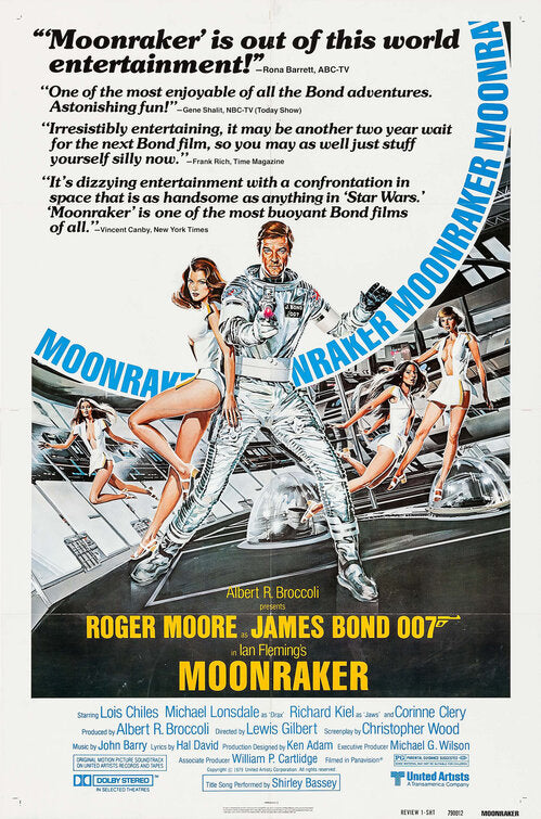the movie poster: Moonraker (1979) ver3