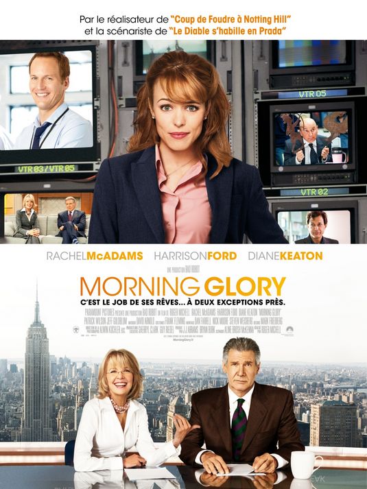 1000 piece jigsaw puzzle for the movie poster: Morning Glory (2010) ver6
