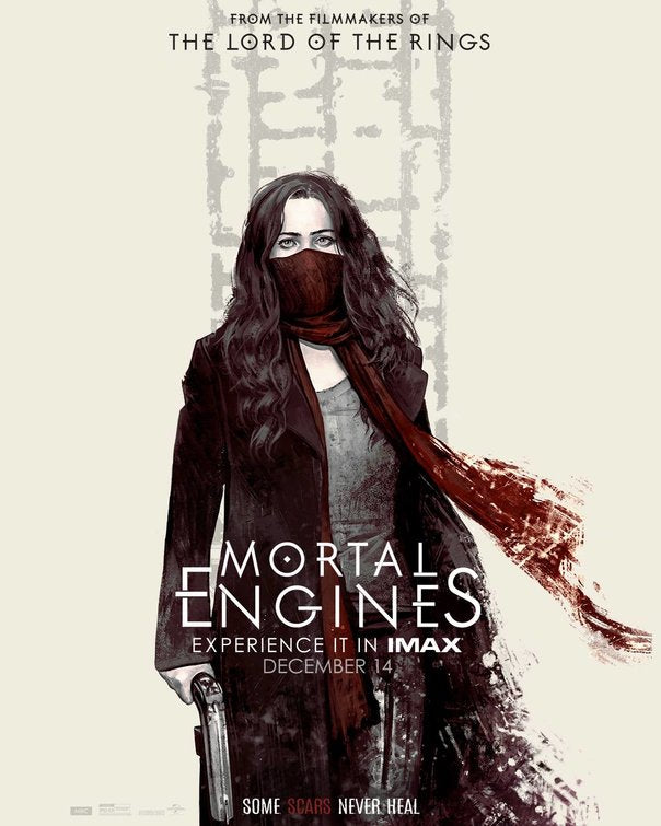1000 piece jigsaw puzzle for the movie poster: Mortal Engines (2018) ver8