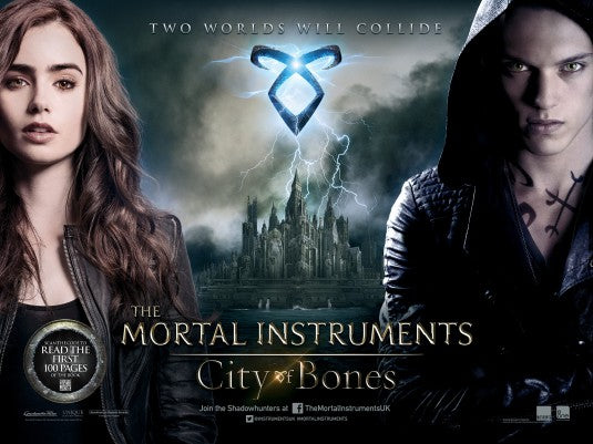 1000 piece jigsaw puzzle for the movie poster: The Mortal Instruments: City of Bones (2013) ver5