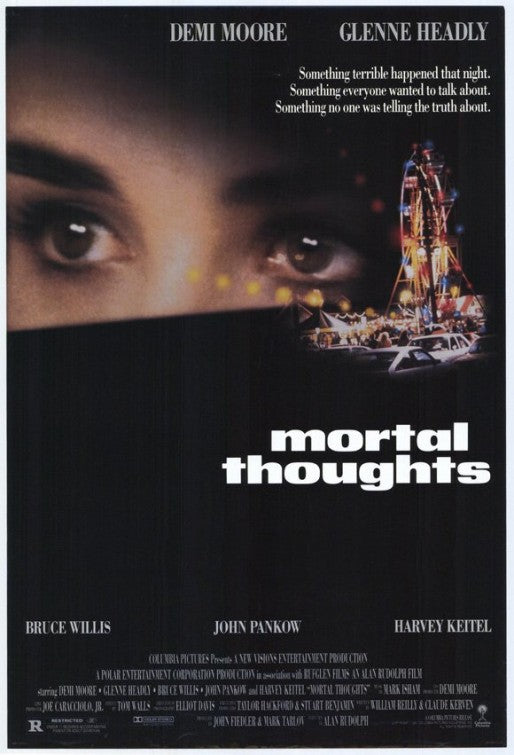 the movie poster: Mortal Thoughts (1991)