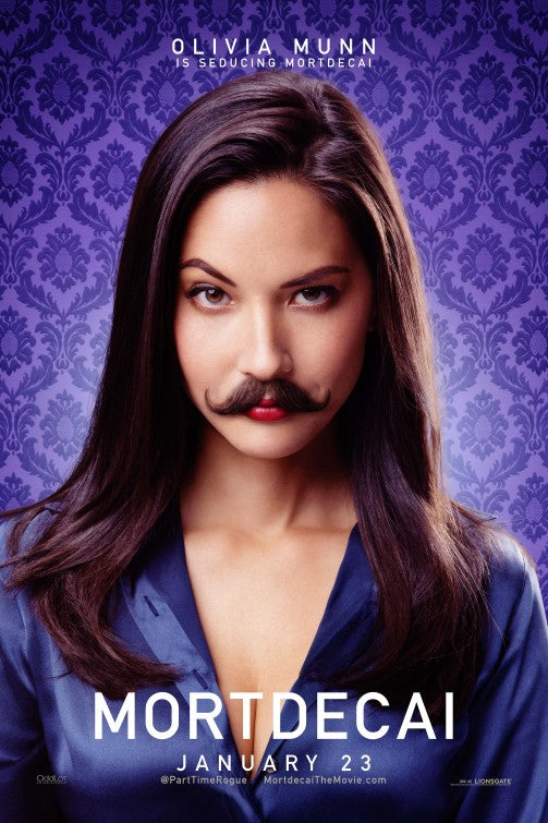 1000 piece jigsaw puzzle for the movie poster: Mortdecai (2015) ver5