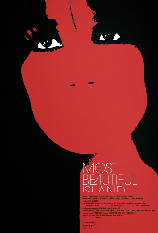 1000 piece jigsaw puzzle for the movie poster: Most Beautiful Island (2017)