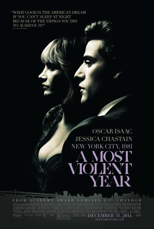 1000 piece jigsaw puzzle for the movie poster: A Most Violent Year (2014) ver3