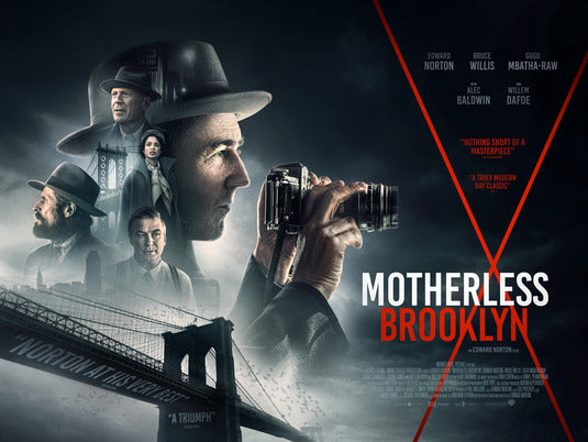 1000 piece jigsaw puzzle for the movie poster: Motherless Brooklyn (2019) ver4
