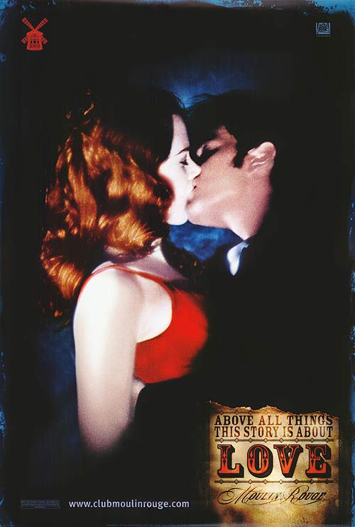 the movie poster: Moulin Rouge (2001) ver2