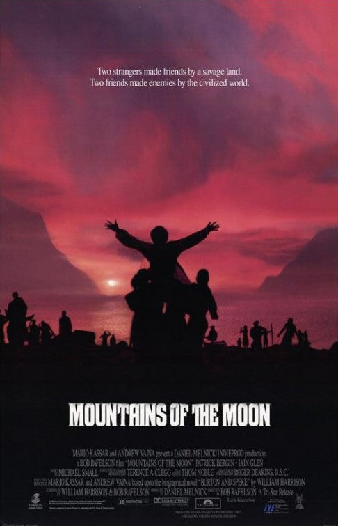 the movie poster: Mountains of the Moon (1990) ver1