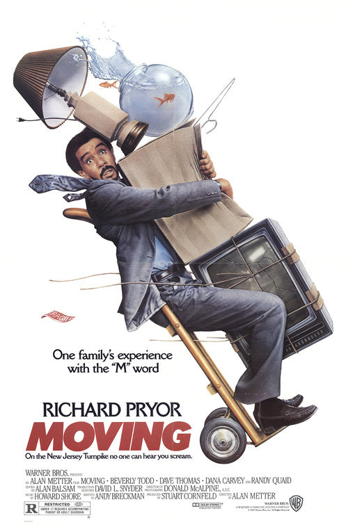 the movie poster: Moving (1988)