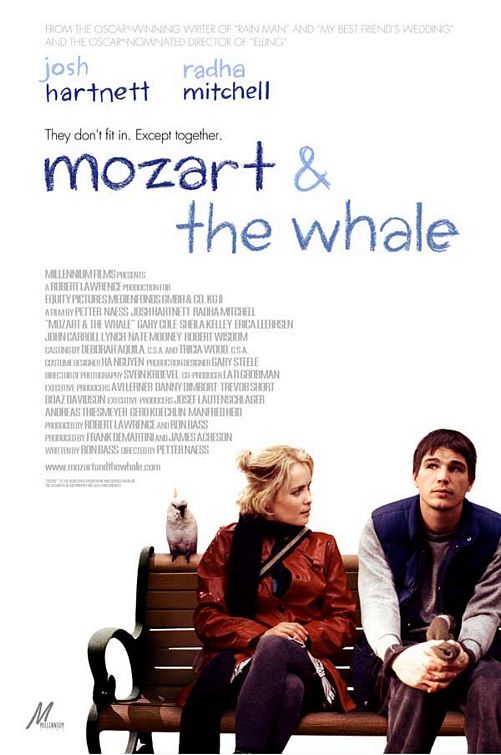 the movie poster: Mozart and the Whale (2006)